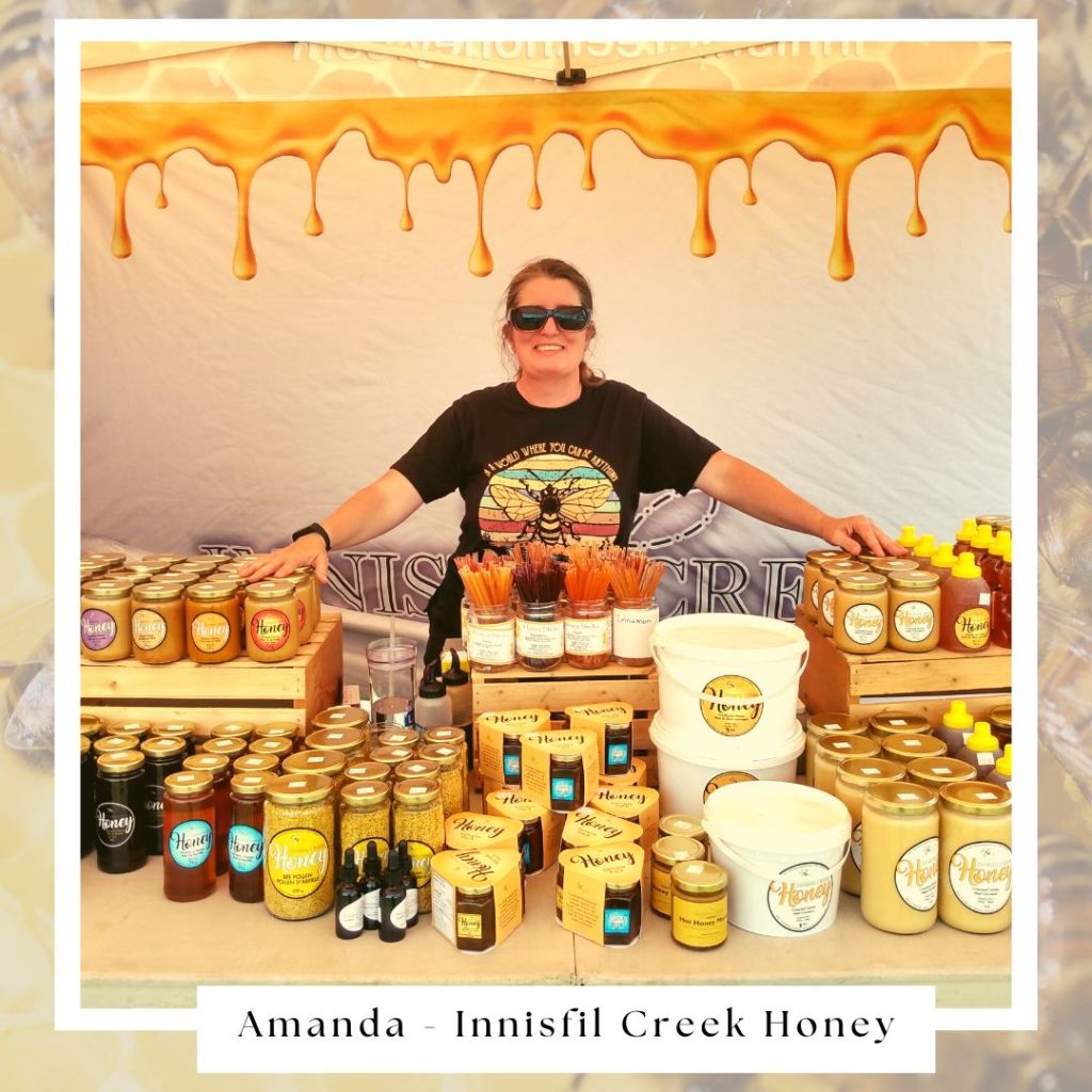 Innisfil Creek Honey - Amanda - Thornton Farmers' Market