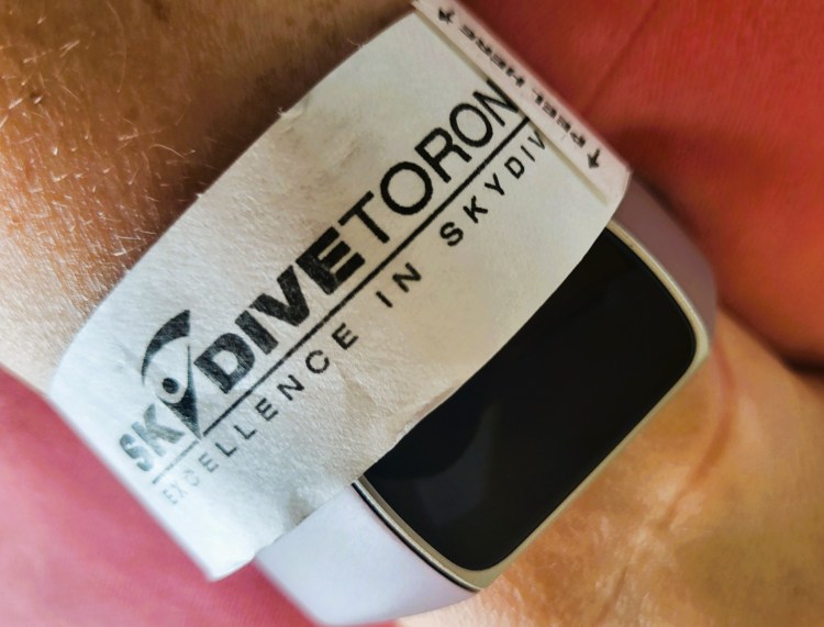Skydive Toronto Wristband